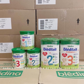 Sữa Bledilait Pháp – 400g& 900g đủ số 1-2-3 mẫu mới [Chuẩn Air]