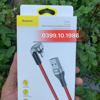 Cáp Lightning chuyên game Baseus U-Shaped cho IP, Ipad