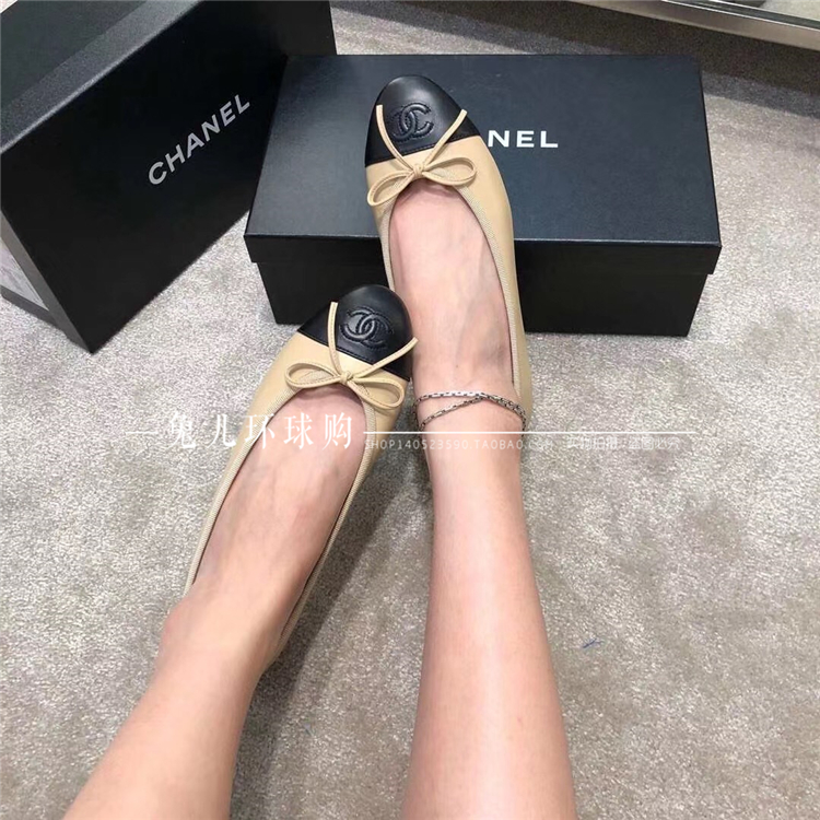 Giày Búp Bê Đế Thấp Họa Tiết Bướm Phong Cách Cổ Điển