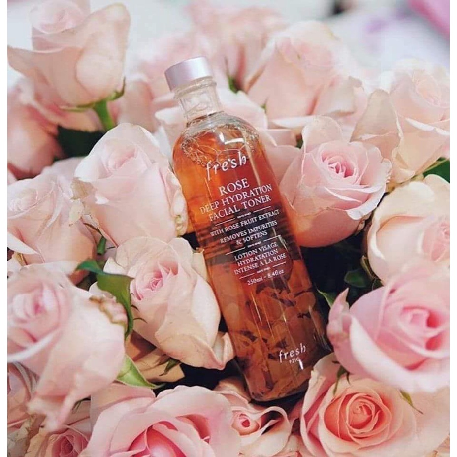 [Chính hãng] Nước Hoa Hồng FRESH ROSE Deep Hydration Facial 250ml