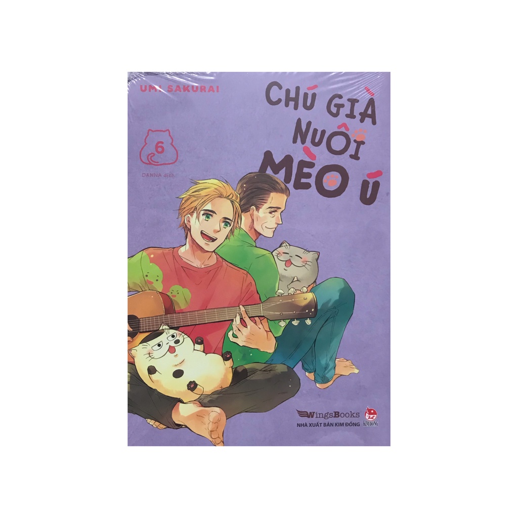 Sách Chú già nuôi mèo ú ( tập 1 tập 7 ) Kim Đồng