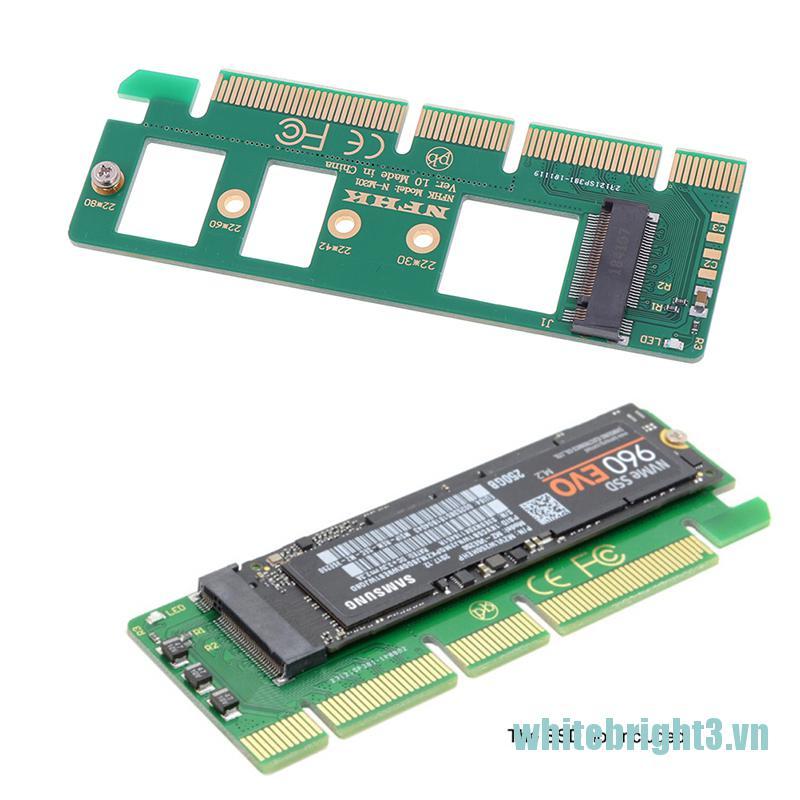 Card Chuyển Đổi Pcie M.2 Ngff Ssd Sang Pci-E Pci Express 3.0 16x X4