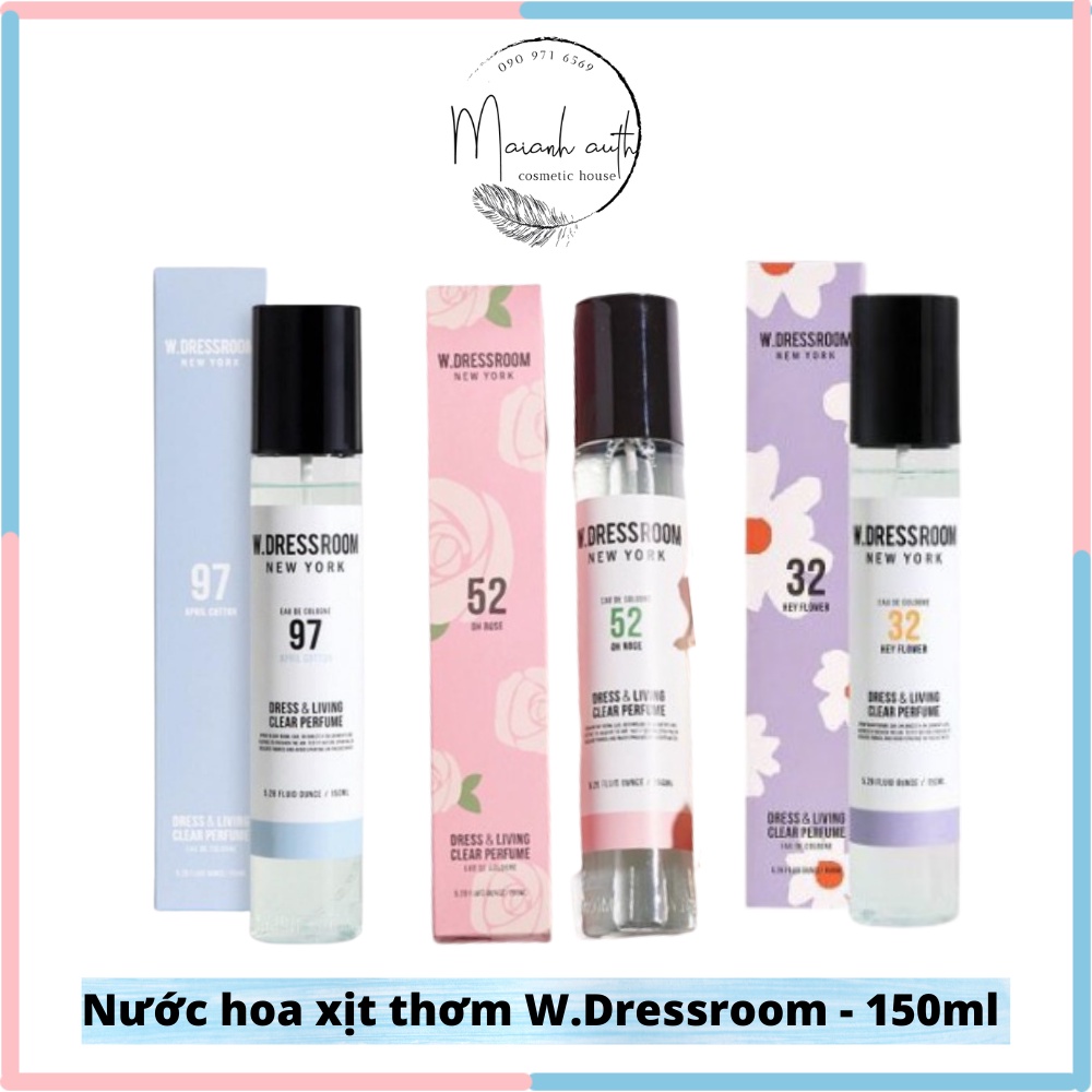 Nước hoa xịt thơm Hàn Quốc W.DressRoom New York