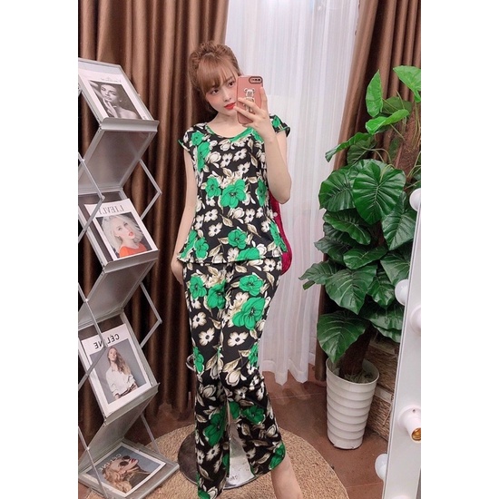 Đồ bộ trung niên quần dài, phom dưới 60kg