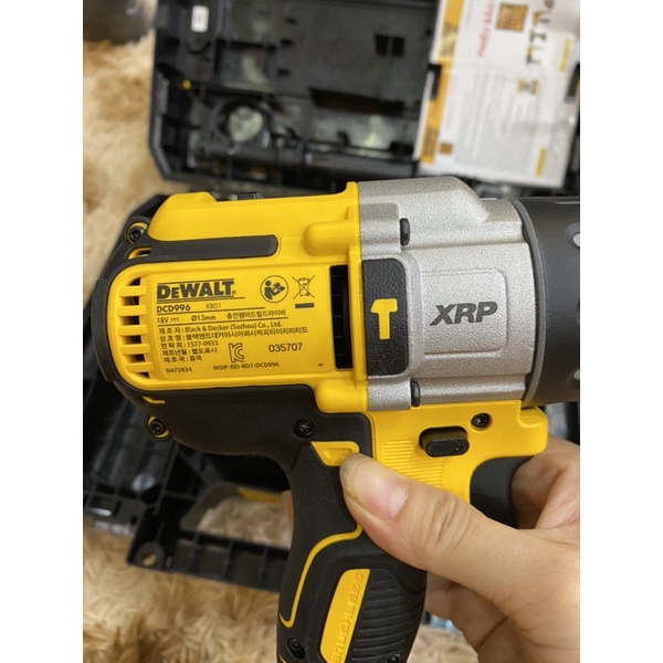Máy khoan pin động lực Dewalt DCD996 P2 - Hàng chính hãng bảo hành 3 năm