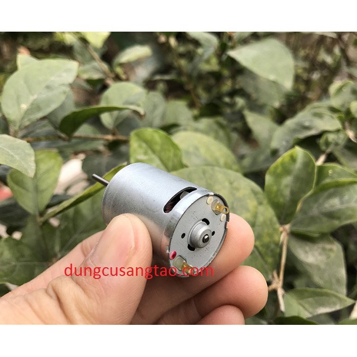 Motor nhỏ tốc độ cao RK370SD 12VDC 25000 vòng/phút / Động cơ tốc độ cao RK 370 SD 12V 25000rpm