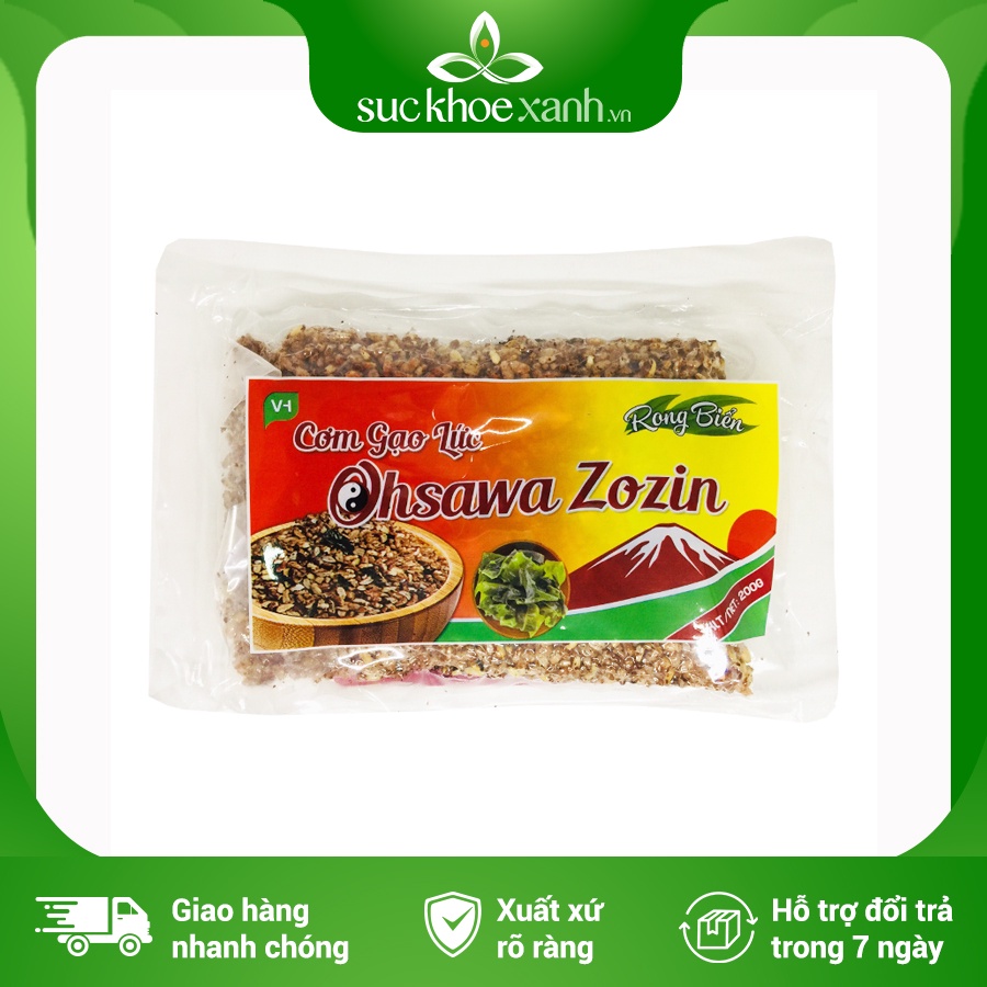 Cơm gạo lứt rong biển Zozin 200g