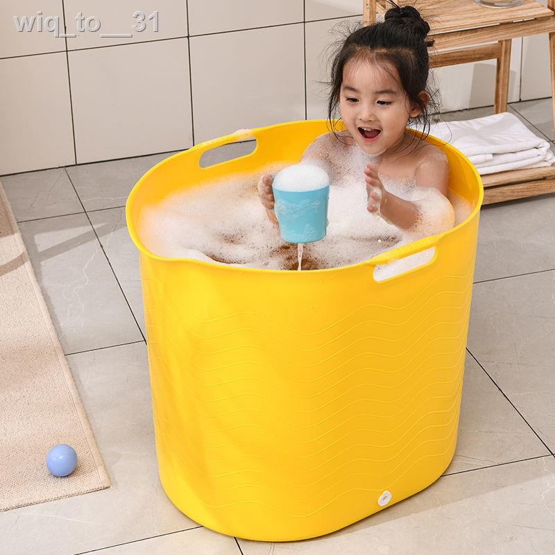 wiq_to__31Xô tắm cho trẻ em Chất liệu mới Thùng sơ sinh quá khổ PP Bồn làm dày bằng nhựa cực lớn