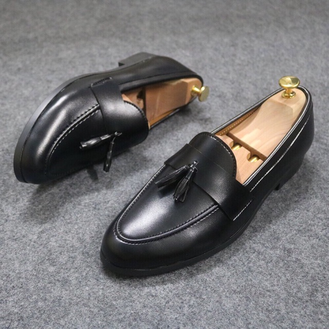 NHAP FSS12DEC 20%- Giày lười nam chuông dáng công sở lịch lãm | BigBuy360 - bigbuy360.vn