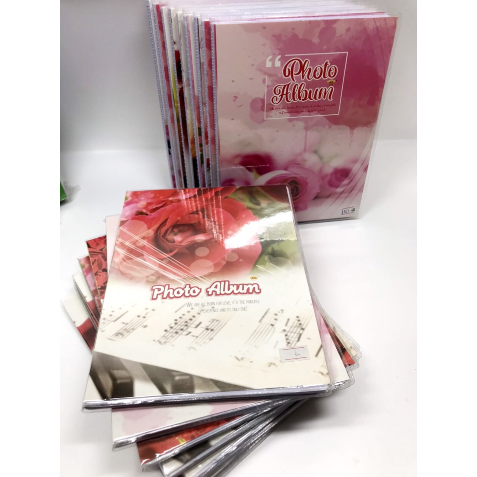 Album ảnh 15x21cm  bìa dẻo ( Lưu trữ được 40 hoặc 60 ảnh)