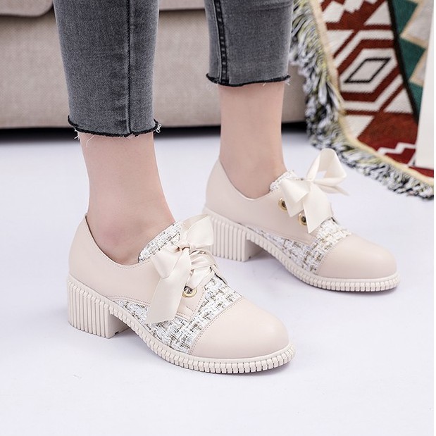 Giày oxford nữ MPS252 phong cách tiểu thư Hàn Quốc - Mery Shoes