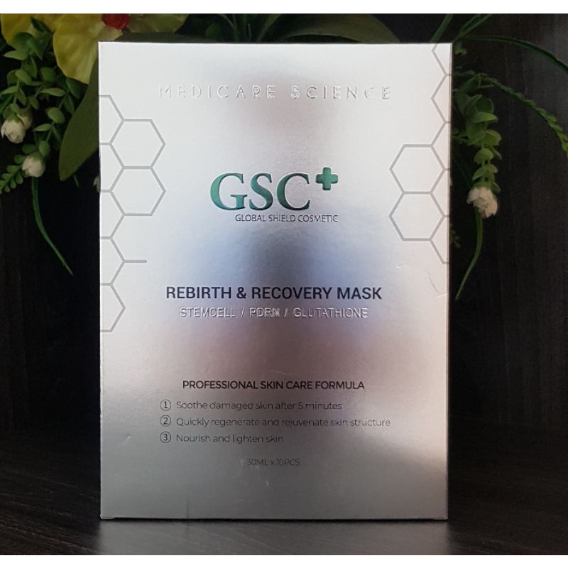 [Chính hãng] Mặt nạ làm dịu và dưỡng da GSC+