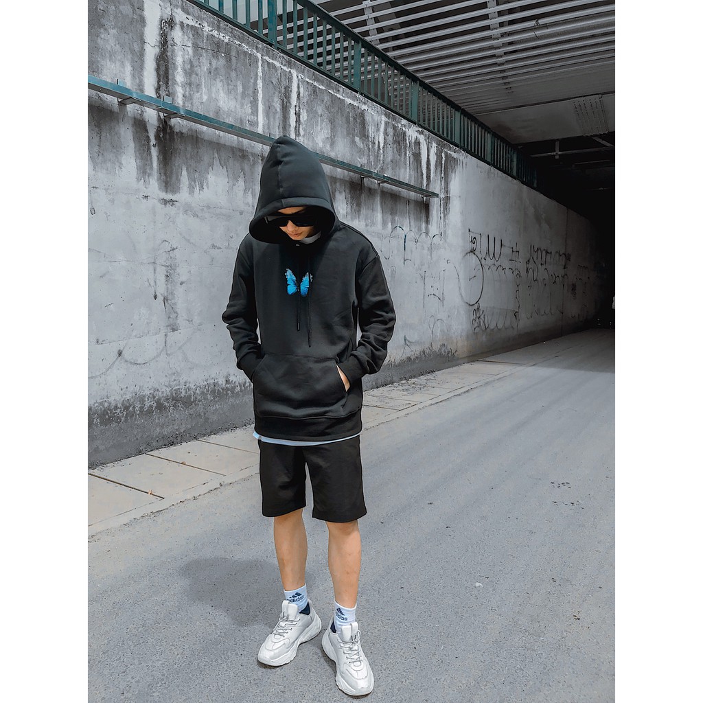 [Mã FAMALLT5 giảm 15% đơn 150K] Áo Hoodie Bươm Bướm SGES Unisex Nam Nữ | BigBuy360 - bigbuy360.vn