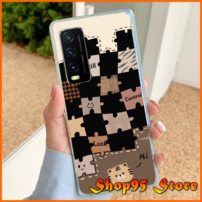 Ốp Lưng Silicon in UV Vivo Y17 Y15S Y20 Y20i Y21 Y21S V21 Y20S Y11 Y12 Y15 Y17 họa tiết Z