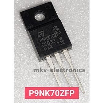 (Chính hãng) P9NK70ZFP có thể được sử dụng thay vì P7NK80ZFP. MOSFET N-Ch 700V 7.5A TO-220FP (Mã sản