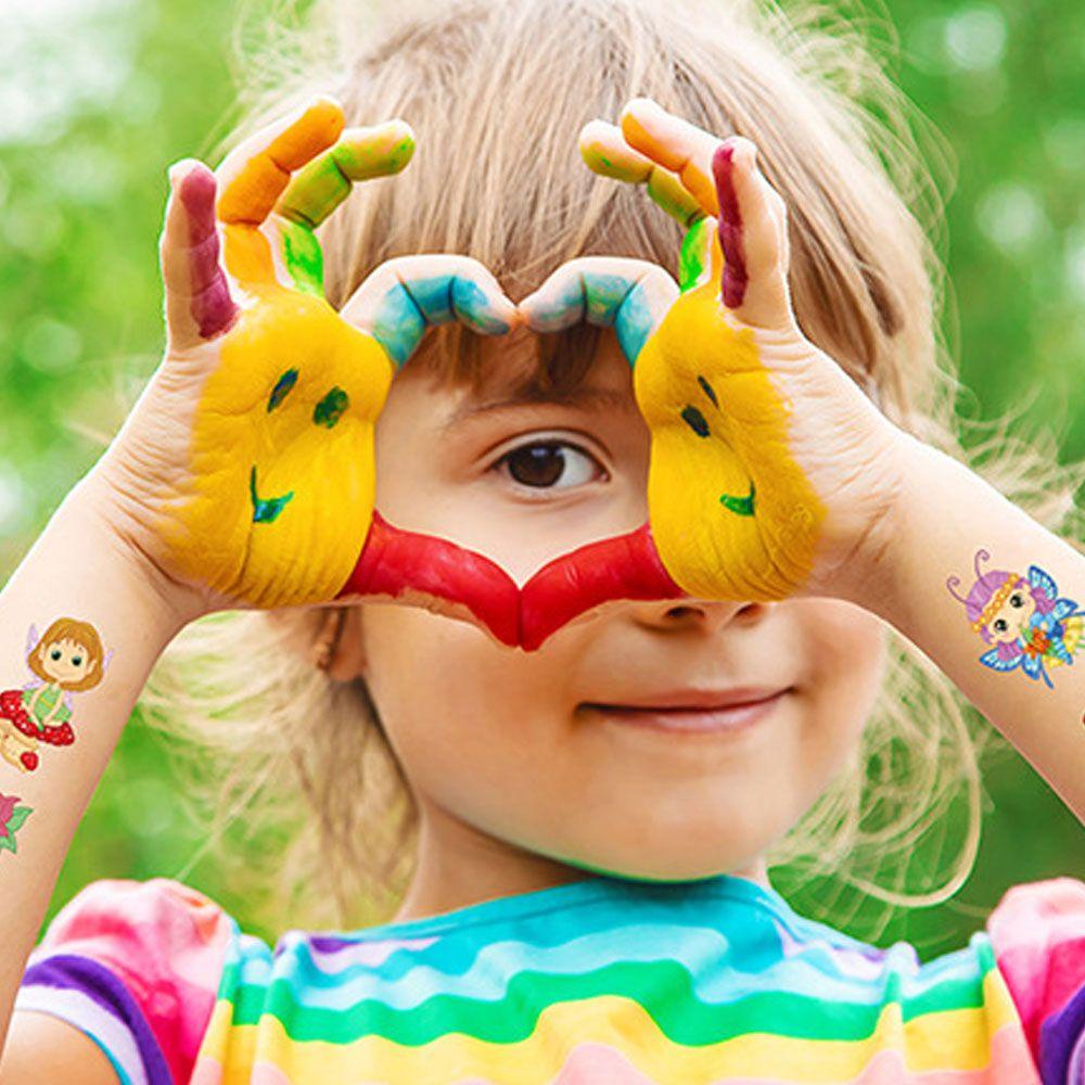 Set 10 Tấm Hình Xăm Dán Hình Bướm Nhiều Kiểu Dễ Thương