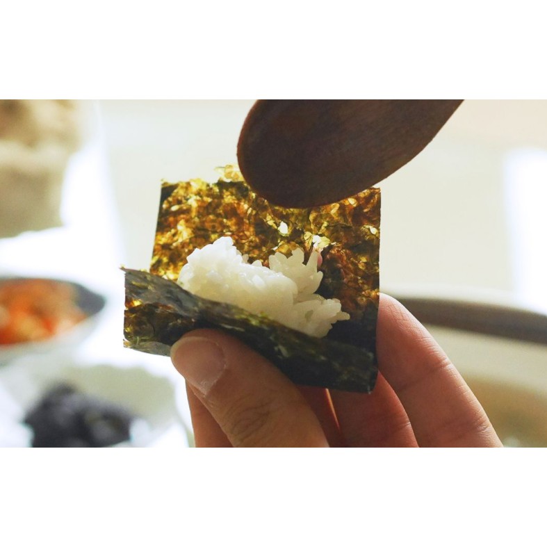 [DAESANG] BỊCH LÁ KIM ĂN LIỀN 2,3Gx8 GÓI - [대상 청정원]햇김 2.3G (8개)