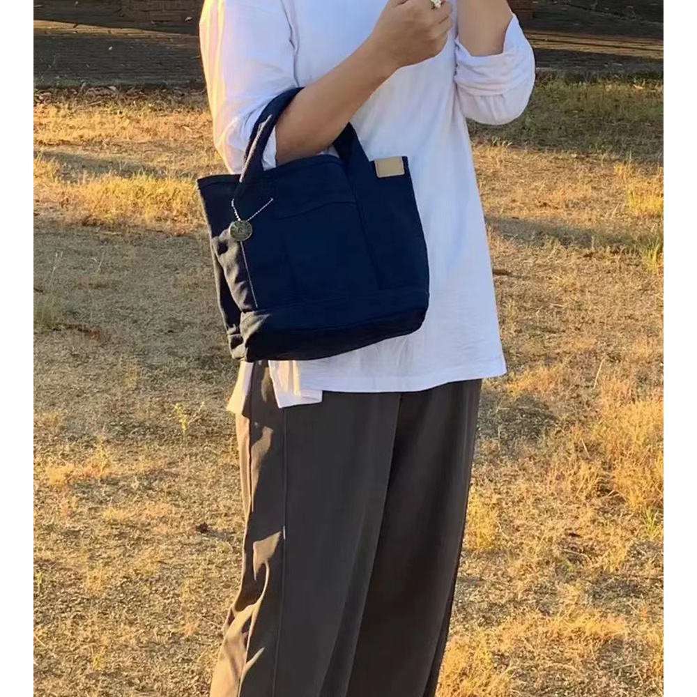 Túi vải Túi tote vải đựng tã và đồ dùng nhỏ gọn và tiện lợi cho mẹ bỉm sữa mang theo hàng ngày