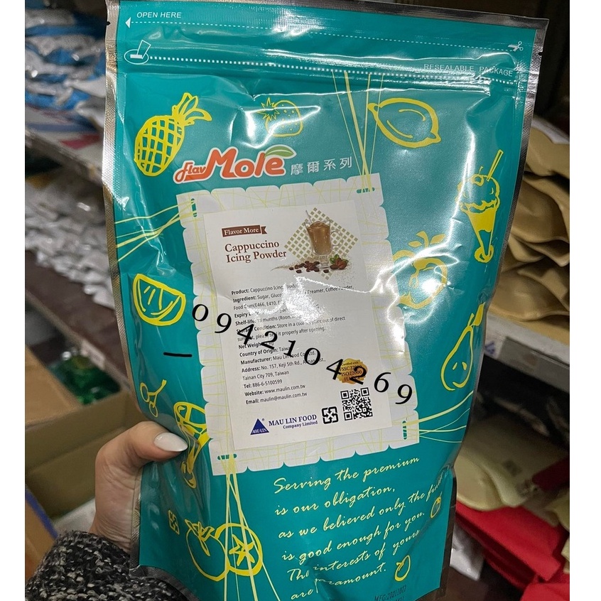 Bột Capucino hãng Mole gói 1kg