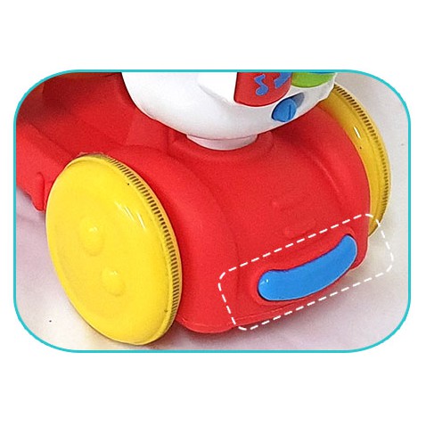 Xe đồ chơi sóc nâu cảm ứng thông minh có điều khiển, cho bé tập bò, đuổi bắt vui nhộn Winfun 1148