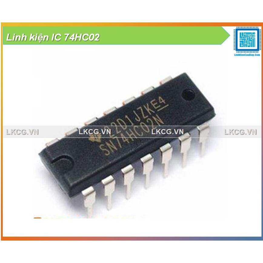 Linh kiện IC 74HC02