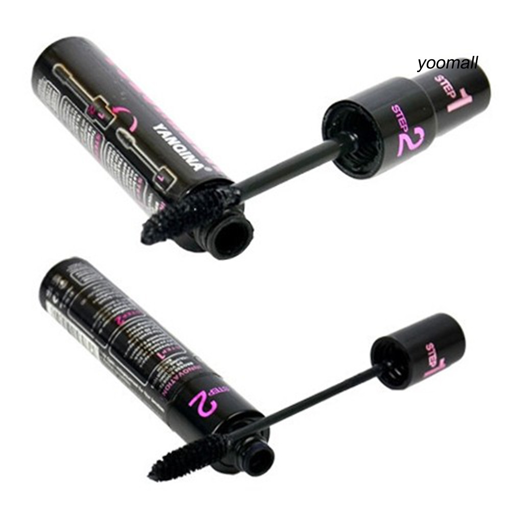 [Hàng mới về] Mascara Chuốt Mi 2 Trong 1 Chống Thấm Nước Không Nhòe Tiện Dụng