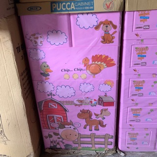 Tủ nhựa Song Long PUCA 5 Tầng có Khóa