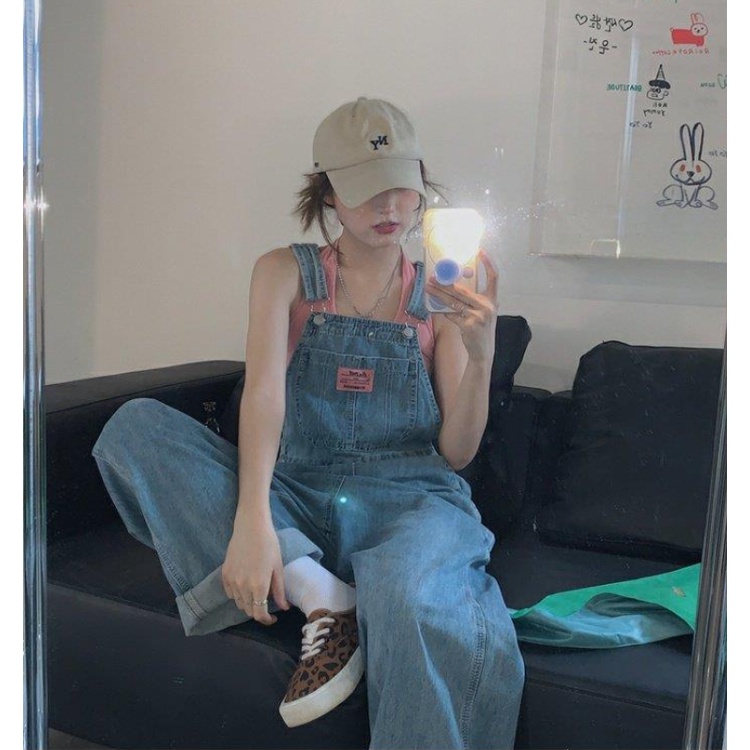 Quần Yếm Jean Dài Có Túi sc3730