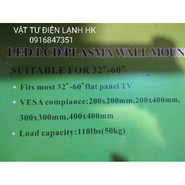 Khung kệ TV - Giá treo tivi đa năng 32&quot;-60&quot; 14&quot;-42&quot; đầy đủ vít nở