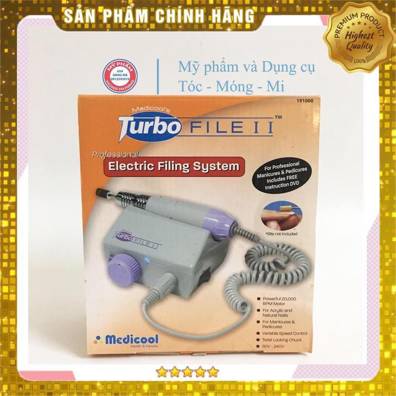 Máy mài móng, dũa móng nail bột cầm tay Medicool TUBORFILE II nhập khẩu Mỹ