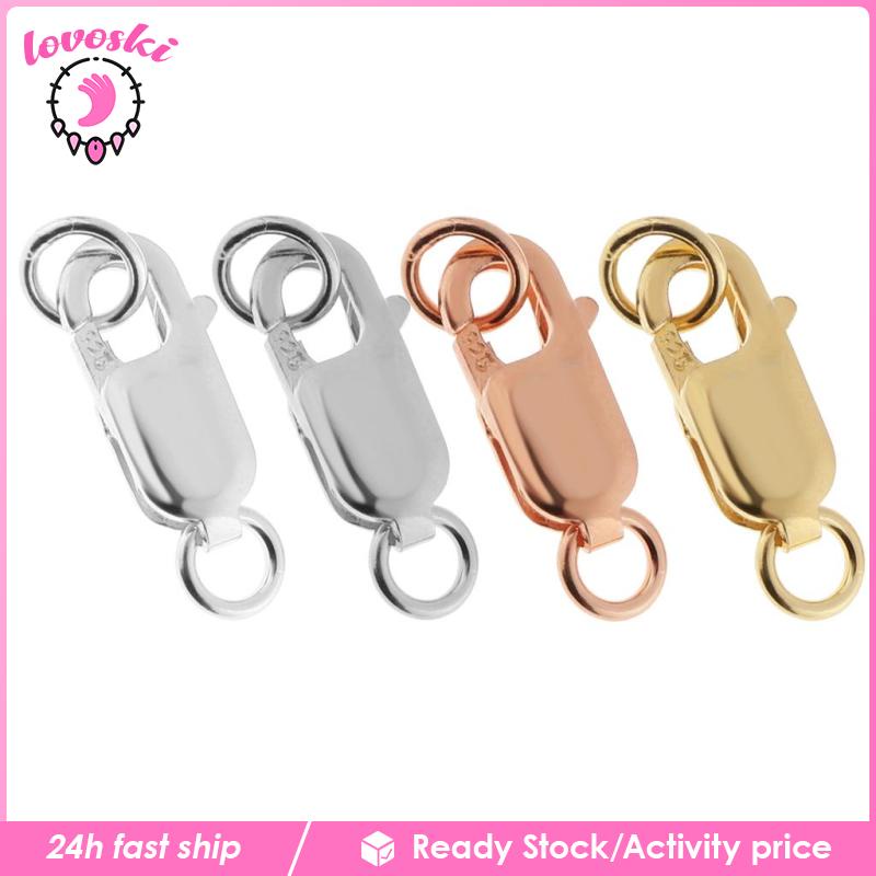 Vòng cổ Bạc 925S Móc Tôm Hùm Tự Làm Thủ Công