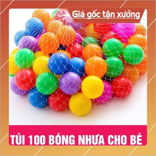 [XẢ KHO] Túi 100 bóng nhựa cho bé