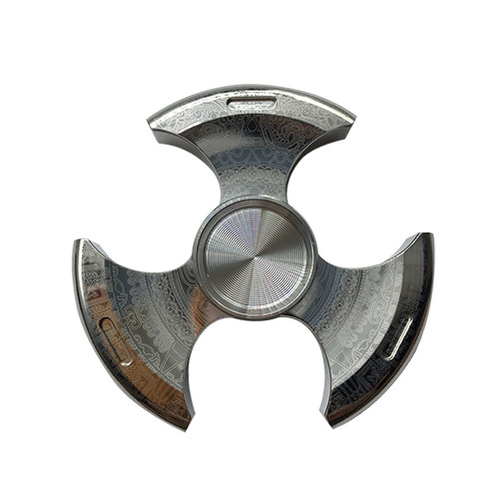Con Quay MONSTER Stubby Spinner 3 Cánh – Stainless Steel Rainbow