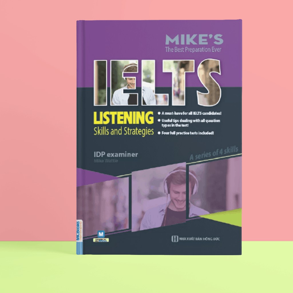 Sách - IELTS Listening: Skills And Strategies (Học Cùng App MCBOOKS)