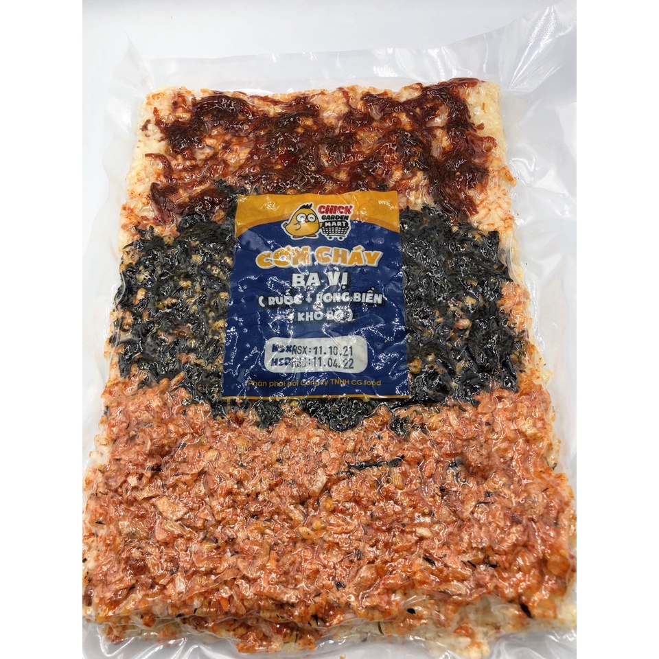 (Rẻ Vô Địch) Sản Phẩm Cơm Cháy Mix Vị Chickgarden - Cơm Cháy Chiên Mắm Siêu Nhiều Vị