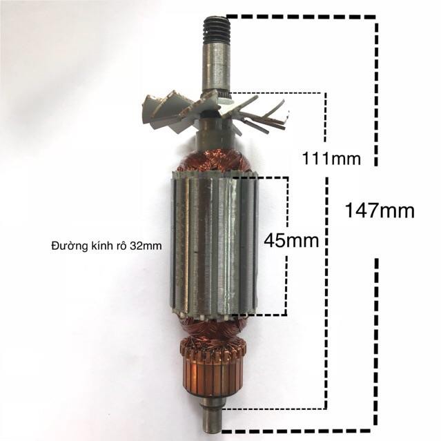 Rô to máy bào Makita N1900B