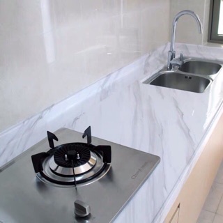 5m decal vân đá dán bếp nhà tắm dễ vệ sinh