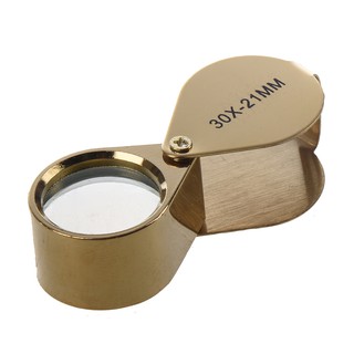 Kính lúp soi trang sức 30X 21mm kèm hộp đựng