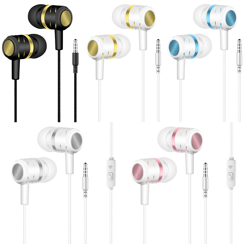 Tai Nghe Nhét Tai Âm Thanh Siêu Trầm Jack 3.5mm
