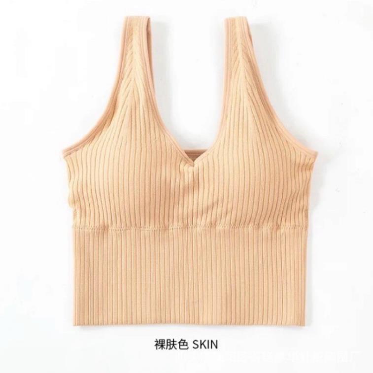 Áo Ngực Dáng Dài. Áo Lót Bra Dân Tăm 3 Lỗ Dài V09