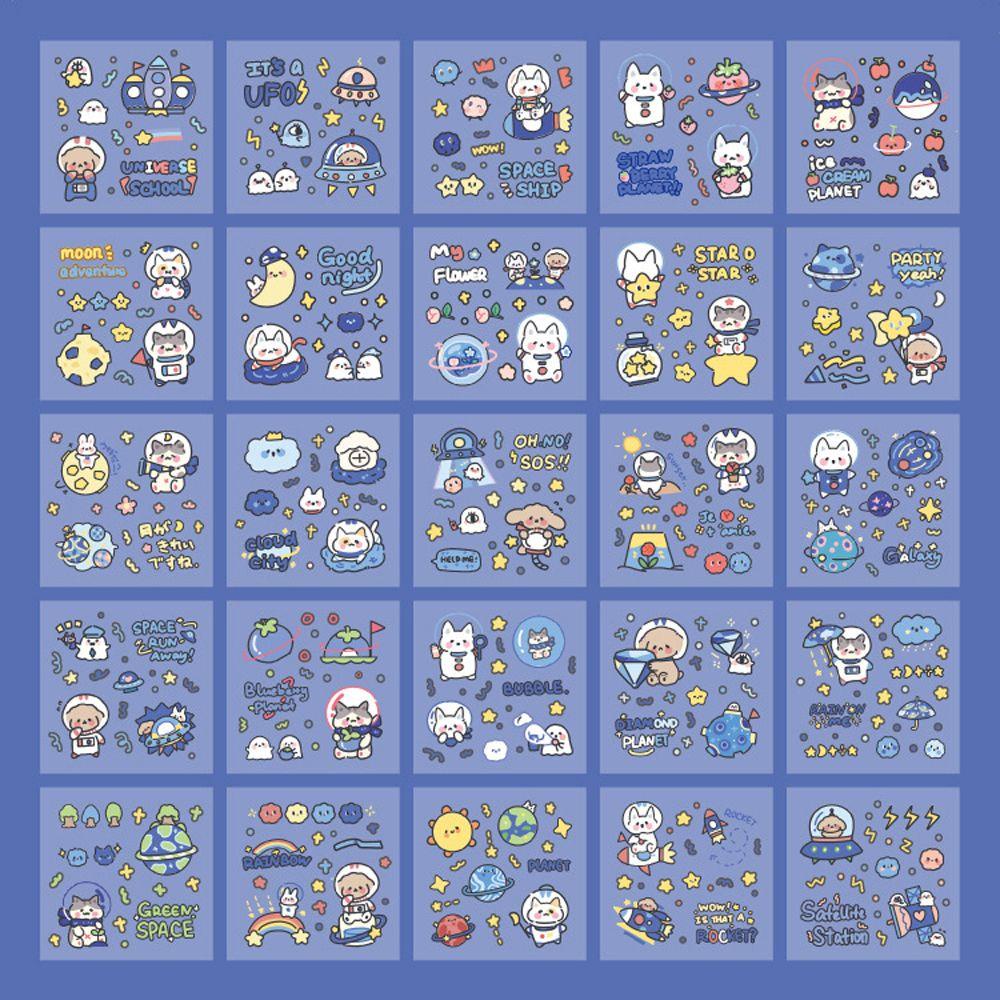 Mmluck Nhãn Dán Trang Trí Sổ Tay Nhật Ký / Điện Thoại Di Động Cho Nữ