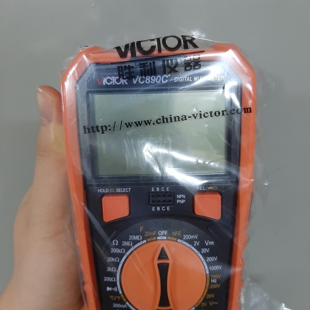 Đồng hồ đo vạn năng Victor VC 890C+ đời mới 2021