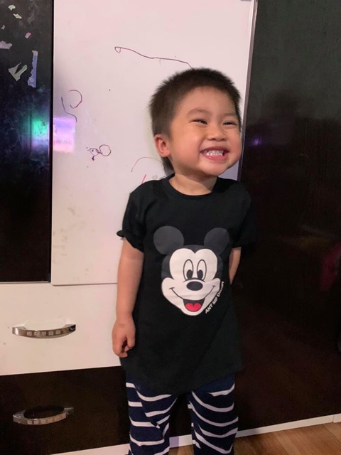 Sét áo mẹ( dáng giấu quần) và bé
