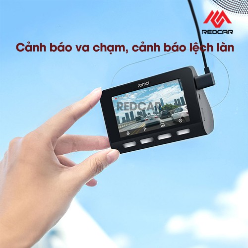 Camera Hành Trình  Xiaomi 70mai A800, Ghi Hình Cả Trước Và Sau, Ghi Hình 4K, Có Wifi, Tích Hợp GPS, Phiên Bản Quốc Tế