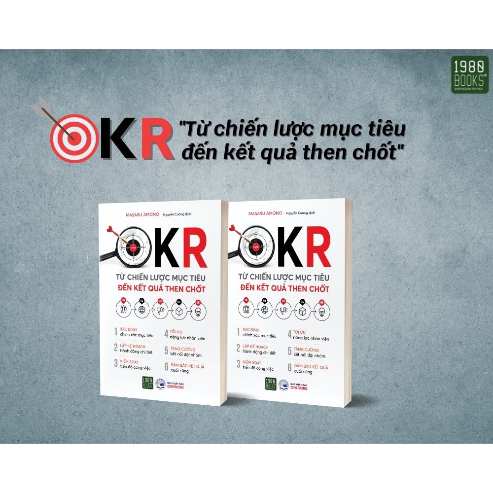 Sách - OKR – Từ chiến lược mục tiêu đến kết quả then chốt - 1980Books