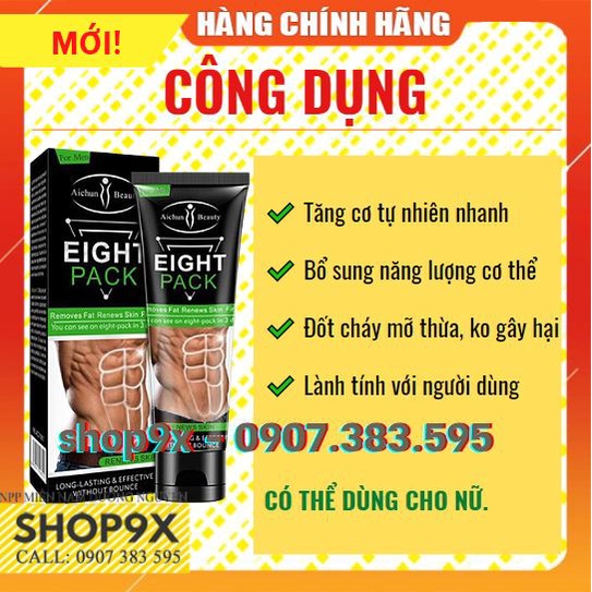 Kem Massage Tăng Cơ Giảm Mỡ Eight Pack Massage Aichun Beauty 80gr