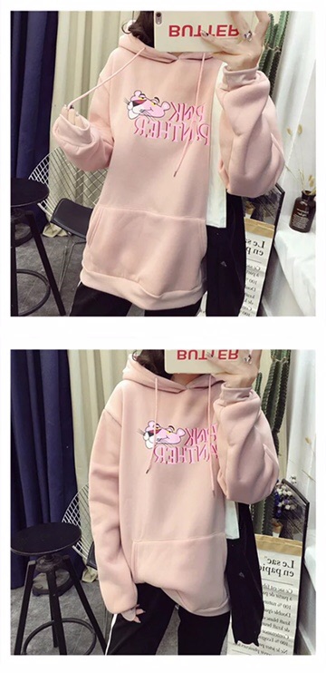 (Sẵn) AD32- Hoodie Oversize nỉ Báo Hồng xinh