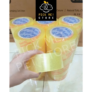 [1 CUỘN] BĂNG KEO TRONG 200 yard |200Y (nặng 300g)