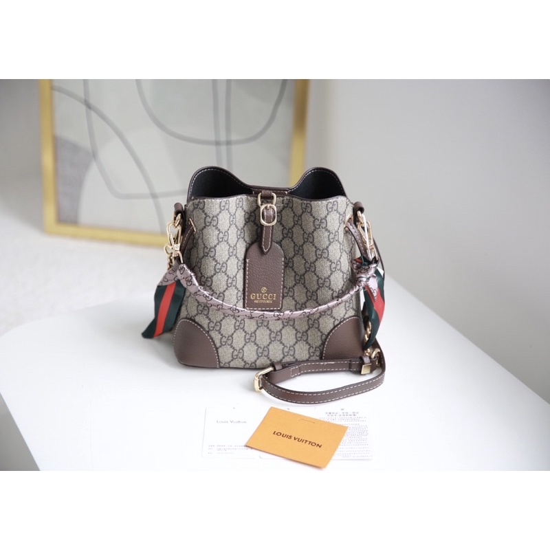 Túi Xách Cao Cấp  Gu Ci Sz23cm