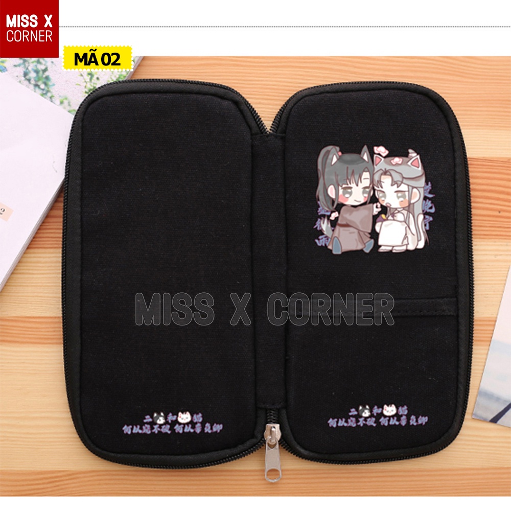 Hộp bút Couple Mặc Nhiên x Sở Vãn Ninh / Husky và Sư Tôn mèo trắng của hắn